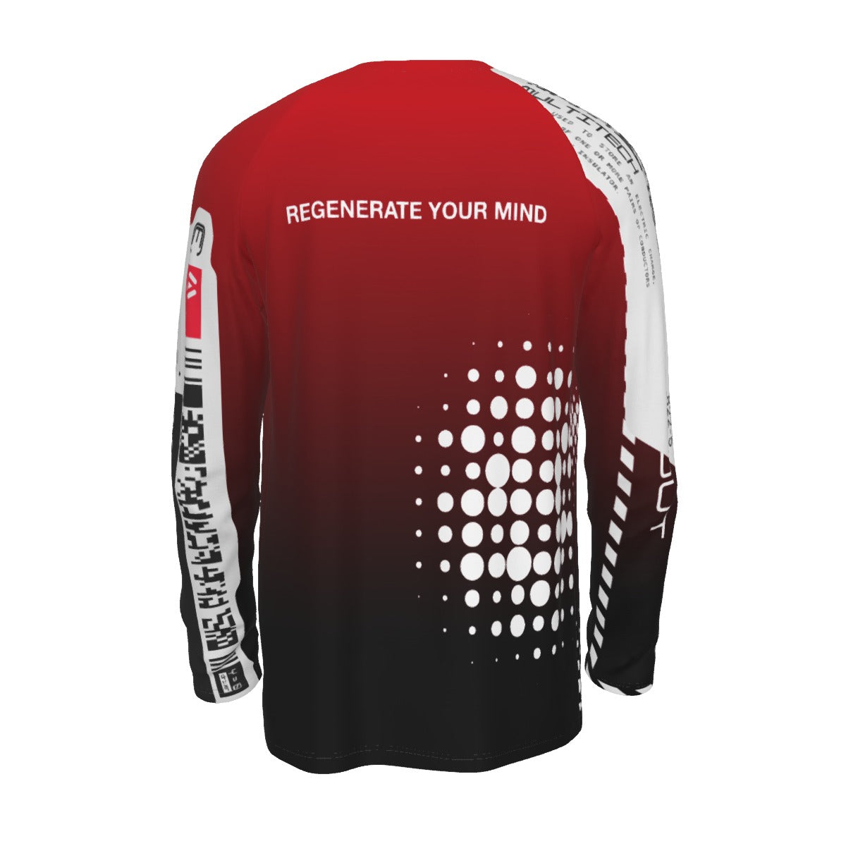 REGEN Red Long Sleeve T-shirt  | 190GSM Cotton