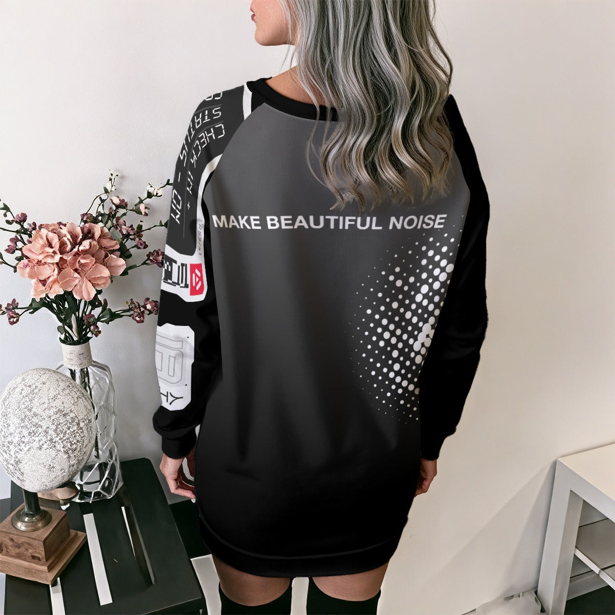 REGEN Women's Lace-Up Sweatshirt