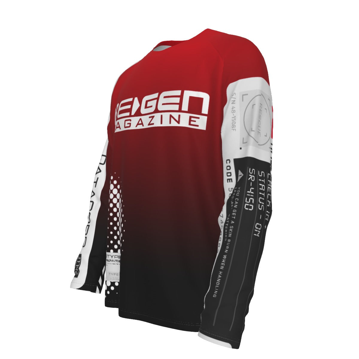 REGEN Red Long Sleeve T-shirt  | 190GSM Cotton